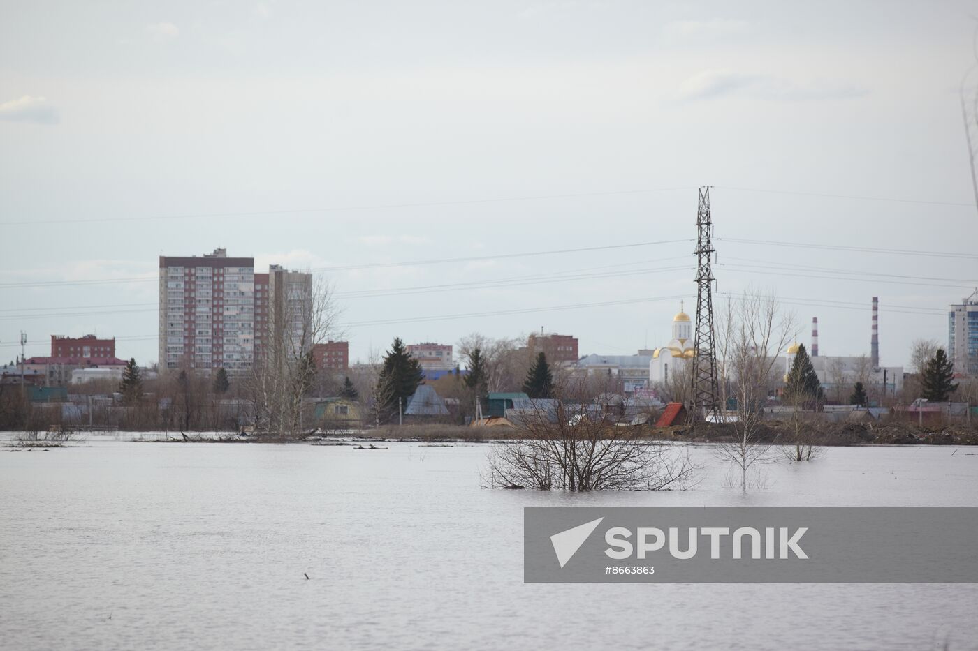 Russia Kurgan Floods