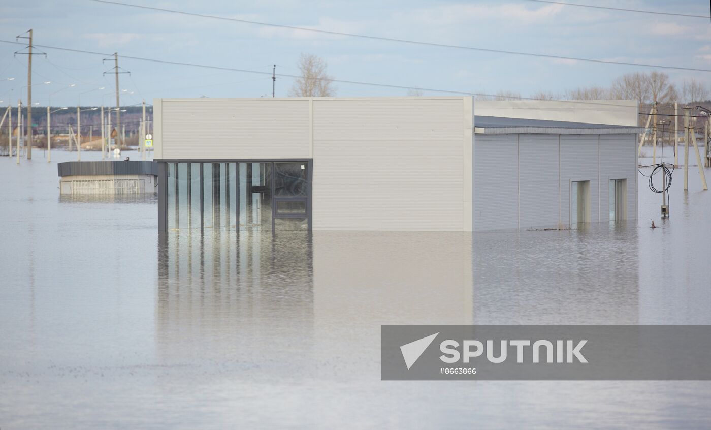 Russia Kurgan Floods