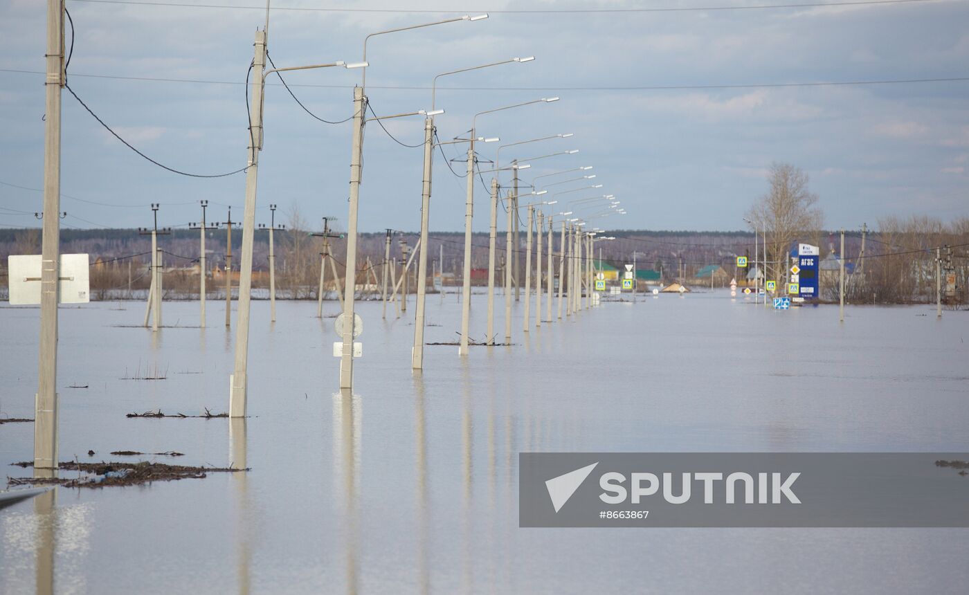Russia Kurgan Floods