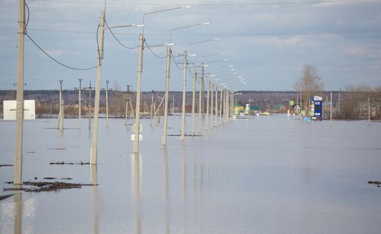 Russia Kurgan Floods