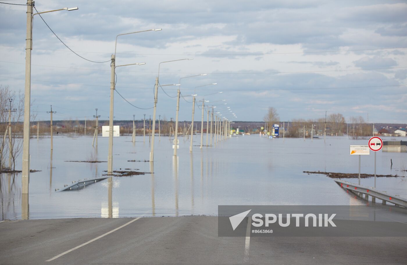 Russia Kurgan Floods