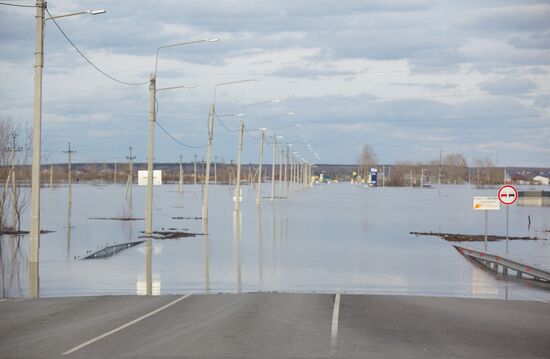 Russia Kurgan Floods
