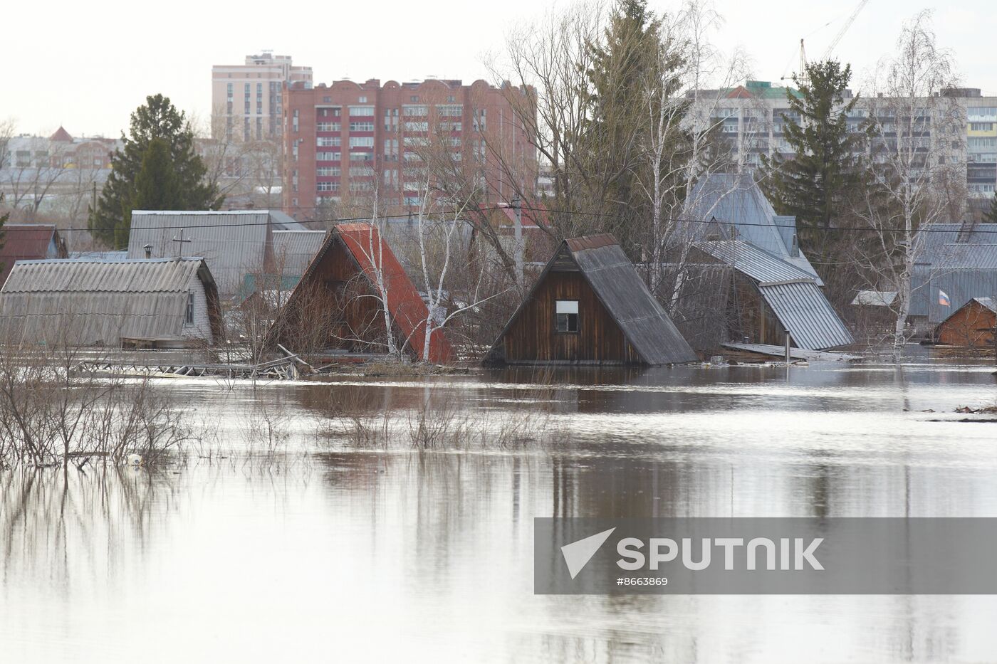 Russia Kurgan Floods