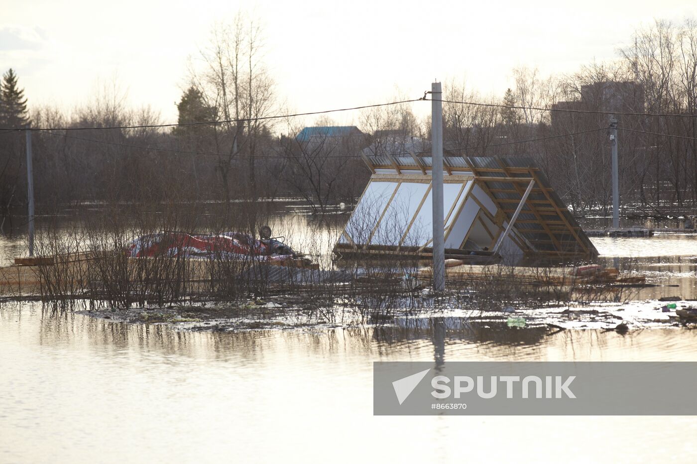 Russia Kurgan Floods