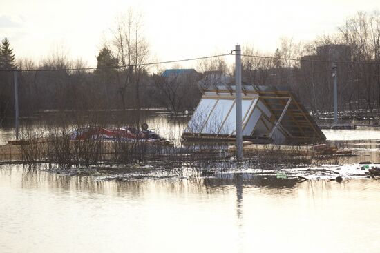 Russia Kurgan Floods