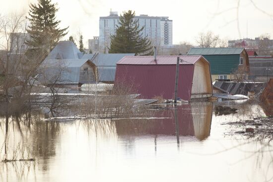 Russia Kurgan Floods