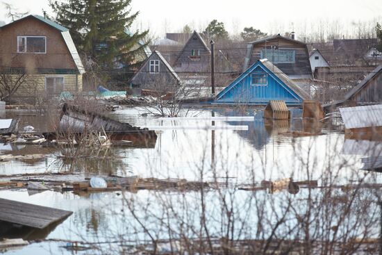 Russia Kurgan Floods