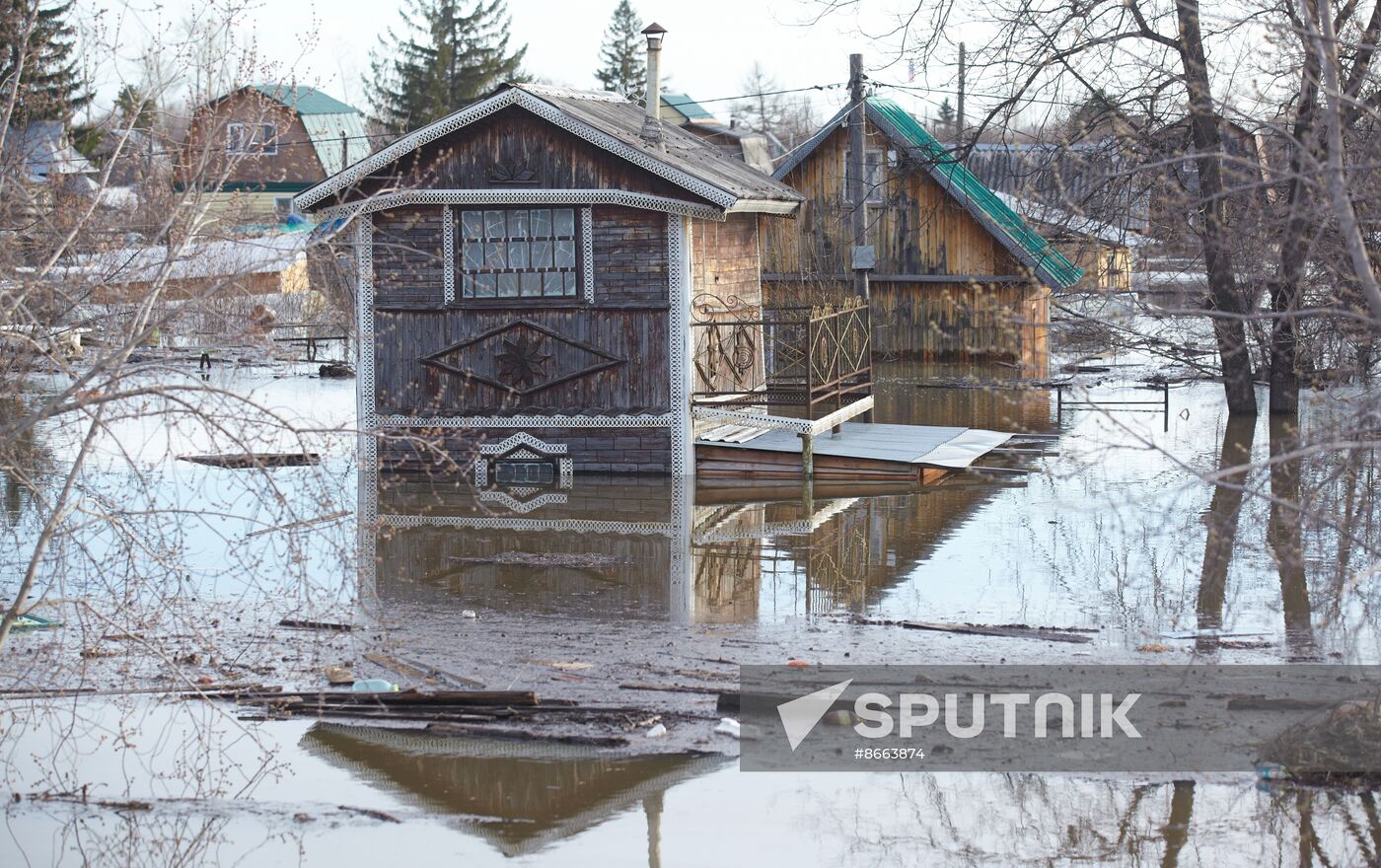 Russia Kurgan Floods