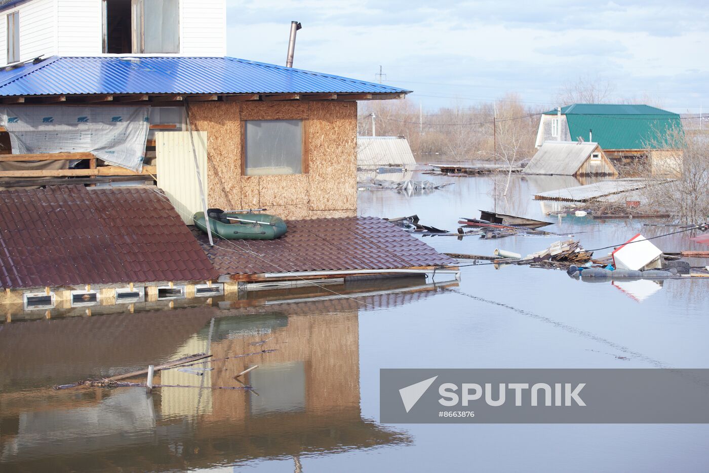 Russia Kurgan Floods