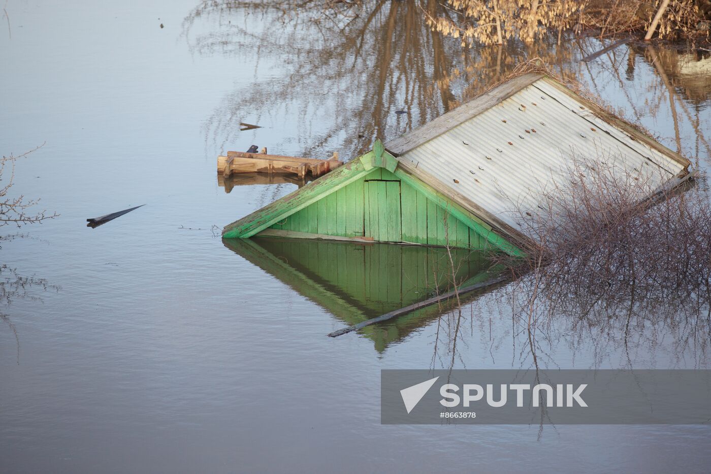 Russia Kurgan Floods