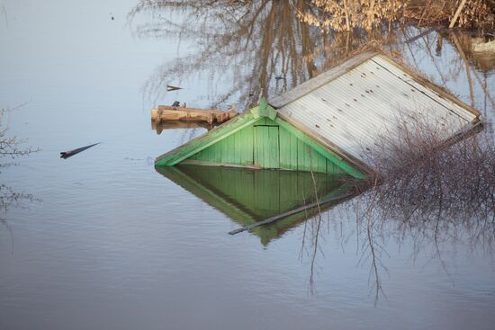 Russia Kurgan Floods