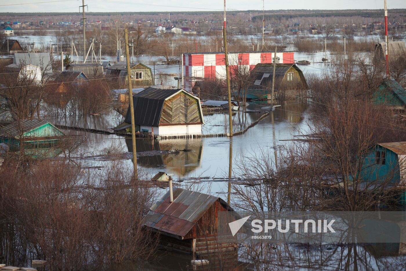 Russia Kurgan Floods