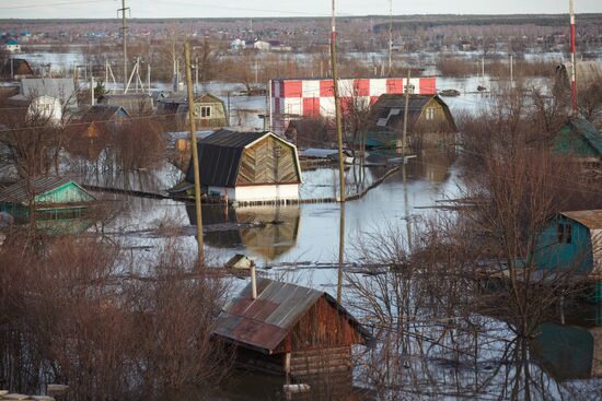 Russia Kurgan Floods