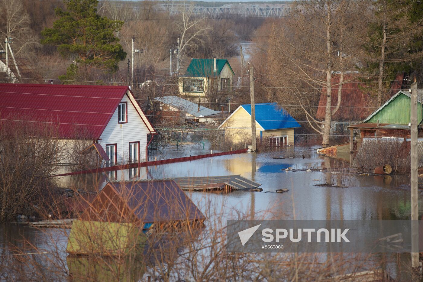 Russia Kurgan Floods