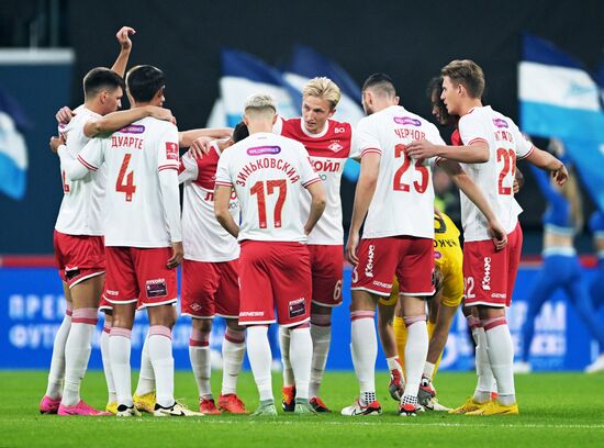 Russia Soccer Cup Zenit - Spartak