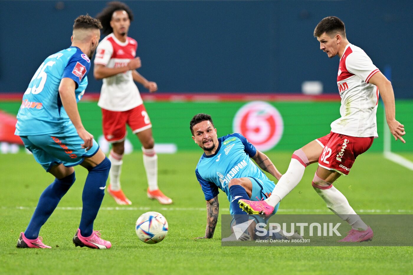Russia Soccer Cup Zenit - Spartak