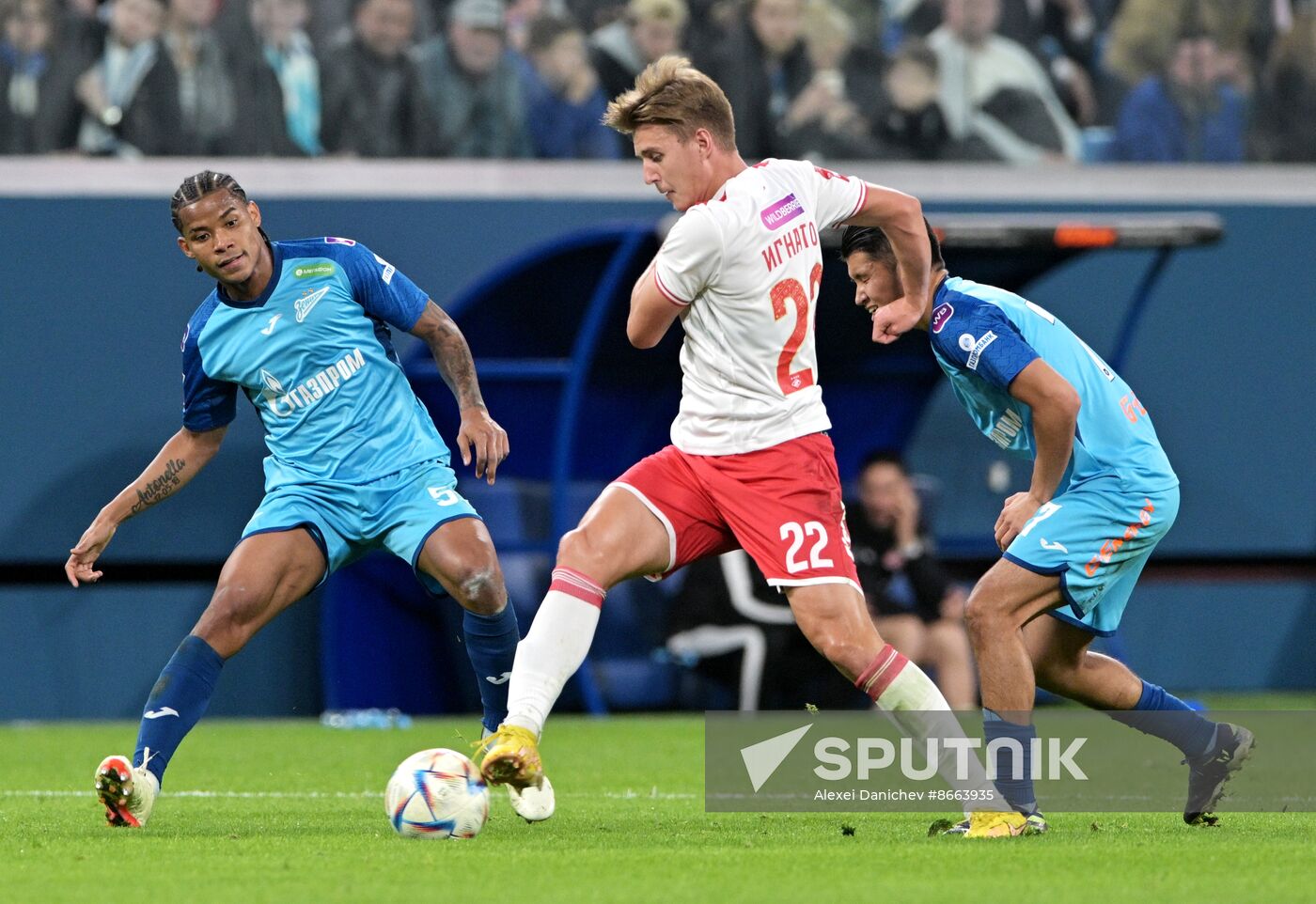 Russia Soccer Cup Zenit - Spartak