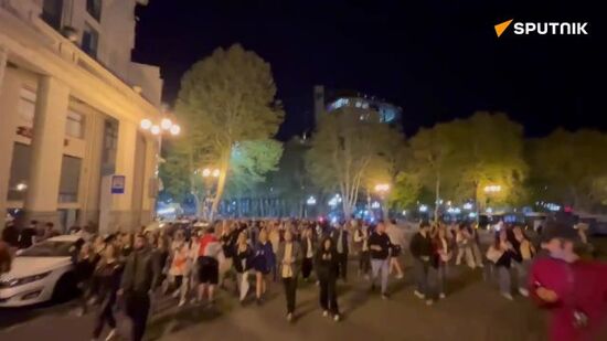 Third day of protests against the bill on foreign agents in Georgia