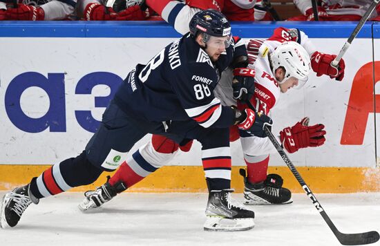 Russia Ice Hockey Kontinental League Metallurg - Lokomotiv