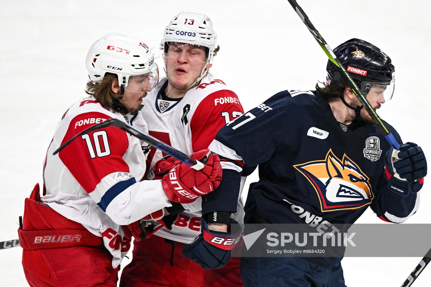 Russia Ice Hockey Kontinental League Metallurg - Lokomotiv