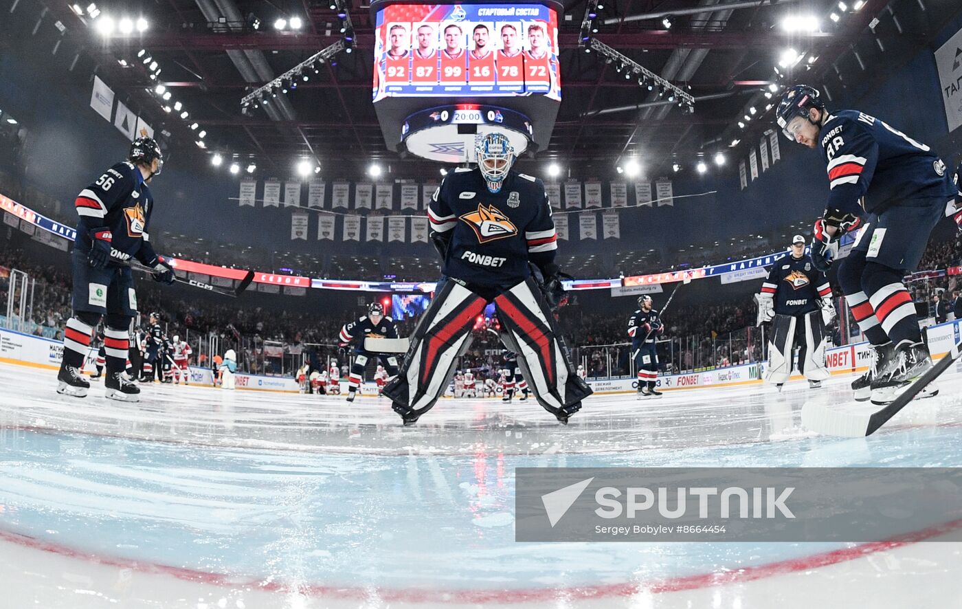 Russia Ice Hockey Kontinental League Metallurg - Lokomotiv