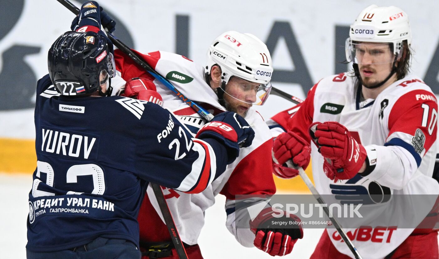 Russia Ice Hockey Kontinental League Metallurg - Lokomotiv