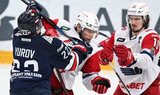 Russia Ice Hockey Kontinental League Metallurg - Lokomotiv