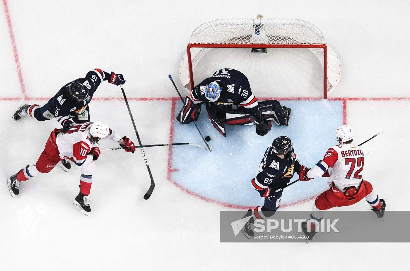 Russia Ice Hockey Kontinental League Metallurg - Lokomotiv