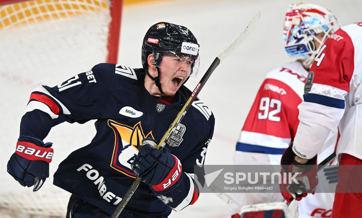 Russia Ice Hockey Kontinental League Metallurg - Lokomotiv