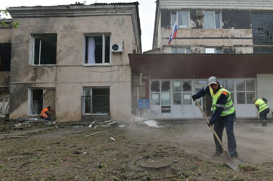 Russia Ukraine Military Operation Shelling