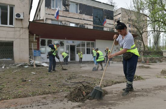 Russia Ukraine Military Operation Shelling