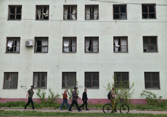 Russia Ukraine Military Operation Shelling