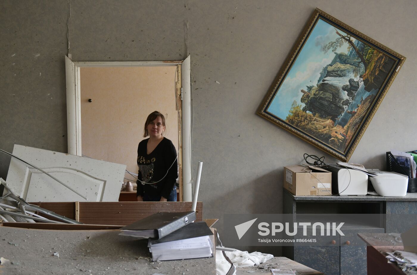 Russia Ukraine Military Operation Shelling