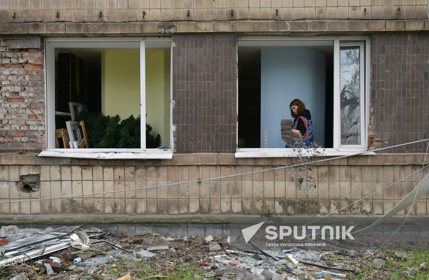 Russia Ukraine Military Operation Shelling