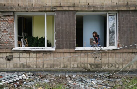 Russia Ukraine Military Operation Shelling