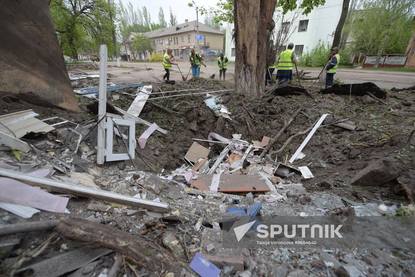 Russia Ukraine Military Operation Shelling