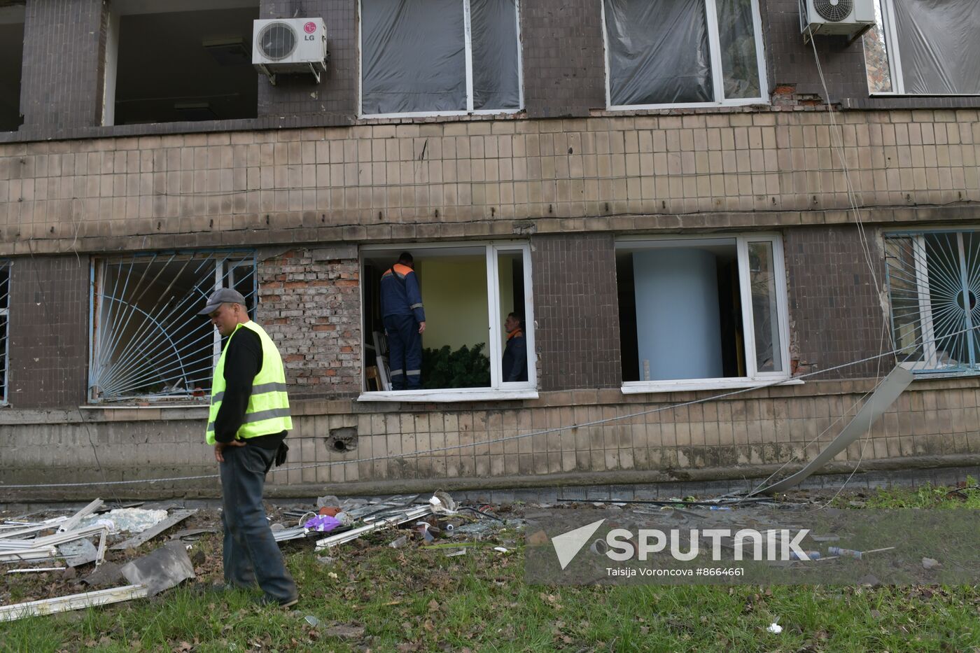 Russia Ukraine Military Operation Shelling