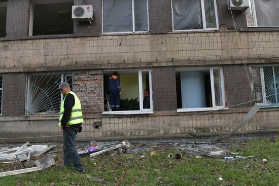 Russia Ukraine Military Operation Shelling