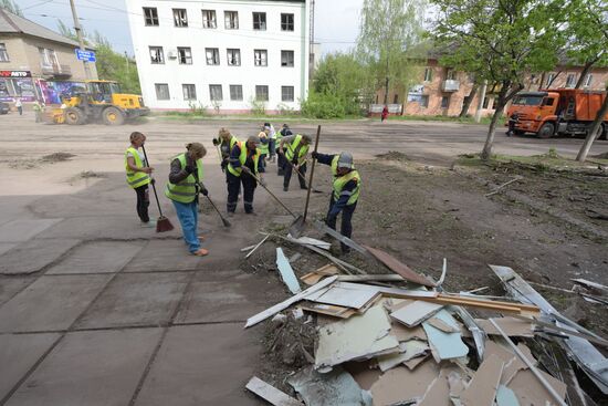Russia Ukraine Military Operation Shelling