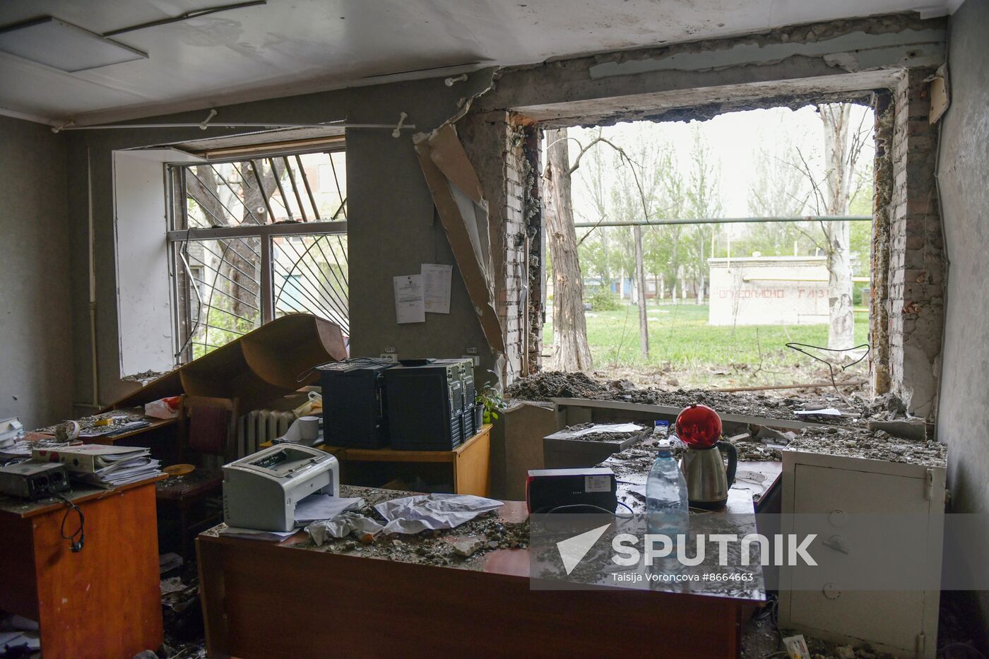 Russia Ukraine Military Operation Shelling