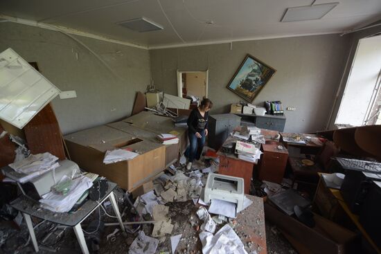 Russia Ukraine Military Operation Shelling