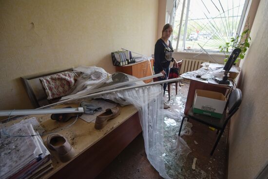 Russia Ukraine Military Operation Shelling
