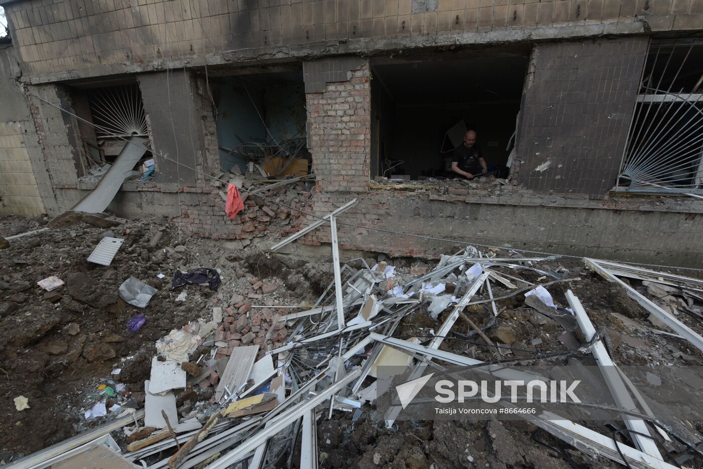 Russia Ukraine Military Operation Shelling