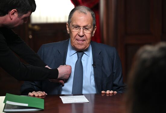 Russia Lavrov Interview