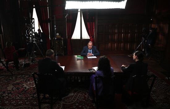Russia Lavrov Interview