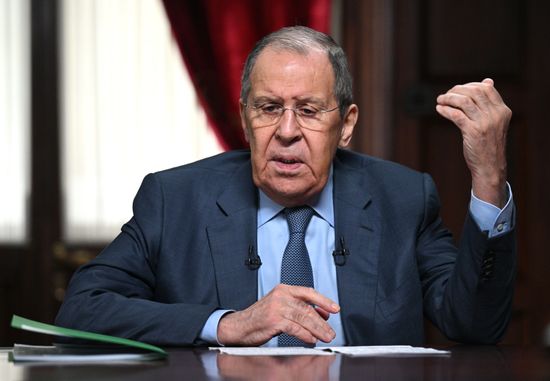 Russia Lavrov Interview