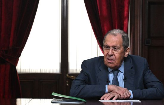 Russia Lavrov Interview
