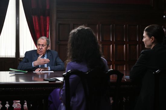 Russia Lavrov Interview