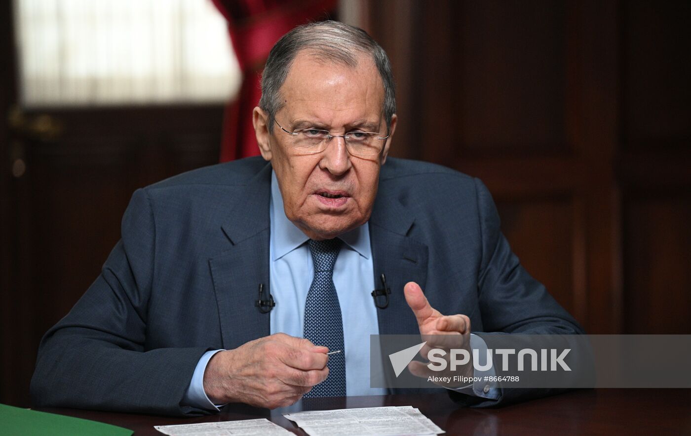 Russia Lavrov Interview