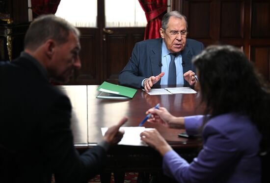 Russia Lavrov Interview